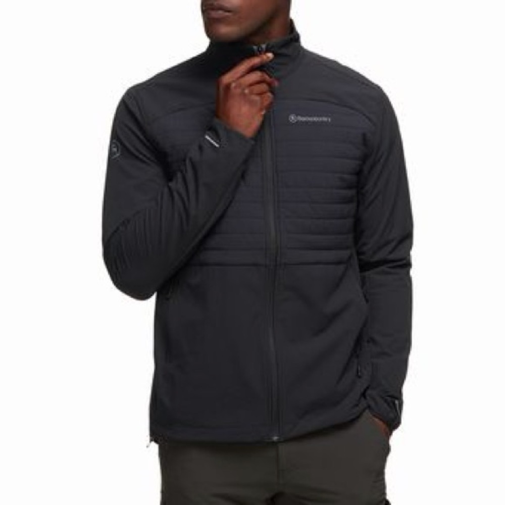 Backcountry Jacket Mens Size XL Wasatch Crest Hybrid Black Full Zip Quick Dry - Picture 8 of 9